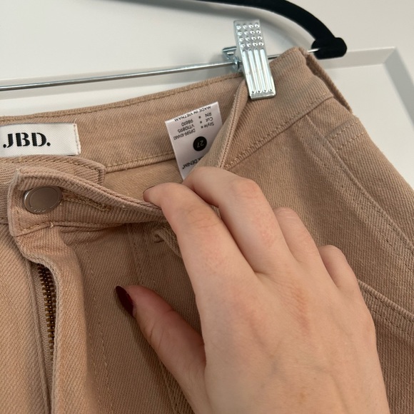 Just Black Denim JBD Highwaisted Carpenter Pant size 27 size 4 - Picture 3 of 5